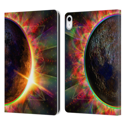 Jumbie Art Visionary Eclipse Leather Book Wallet Case Cover For Apple iPad 10.9 (2022)