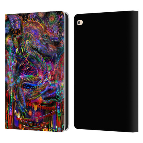 Jumbie Art Visionary Dragon Leather Book Wallet Case Cover For Apple iPad Air 2 (2014)