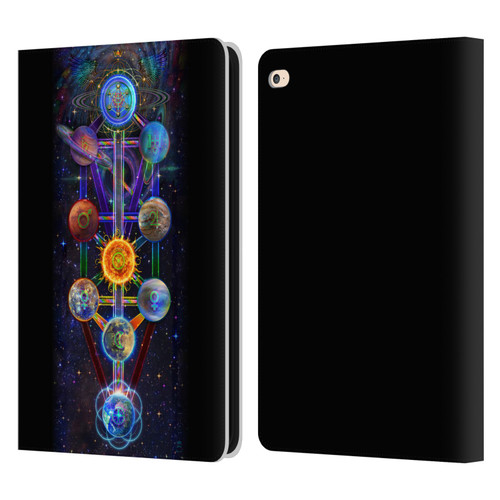 Jumbie Art Visionary Tree Of Life Leather Book Wallet Case Cover For Apple iPad Air 2 (2014)