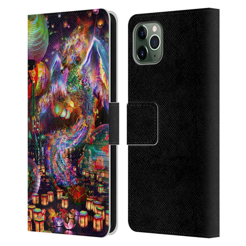 Jumbie Art Visionary Phoenix Leather Book Wallet Case Cover For Apple iPhone 11 Pro Max