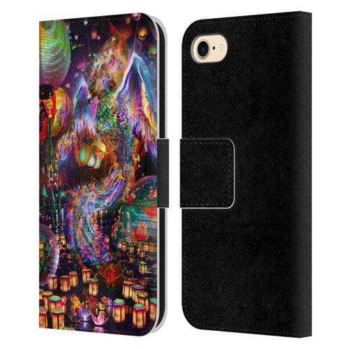 Jumbie Art Visionary Phoenix Leather Book Wallet Case Cover For Apple iPhone 7 / 8 / SE 2020 & 2022