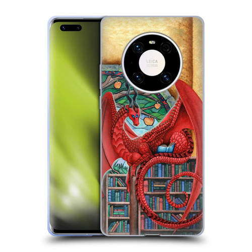 Carla Morrow Dragons Gateway Of Knowledge Soft Gel Case for Huawei Mate 40 Pro 5G