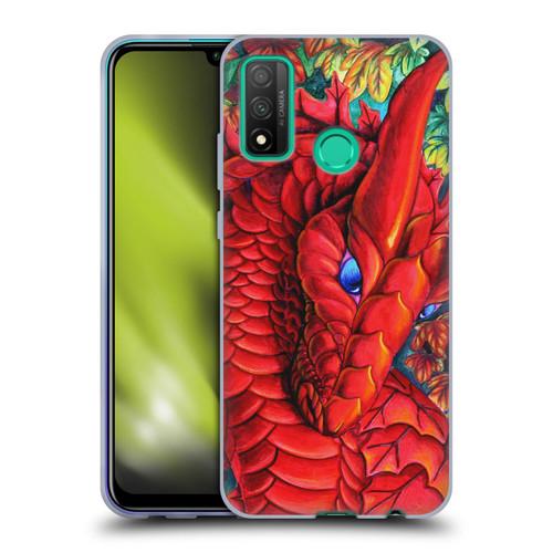 Carla Morrow Dragons Red Autumn Dragon Soft Gel Case for Huawei P Smart (2020)