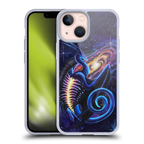 Carla Morrow Dragons Galactic Entrancement Soft Gel Case for Apple iPhone 13 Mini