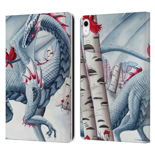 Carla Morrow Dragons Lady Of The Forest Leather Book Wallet Case Cover For Apple iPad 10.9 2022/2025