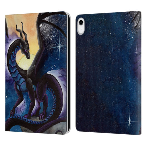 Carla Morrow Dragons Nightfall Leather Book Wallet Case Cover For Apple iPad 10.9 (2022)