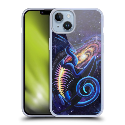 Carla Morrow Dragons Galactic Entrancement Soft Gel Case for Apple iPhone 14 Plus