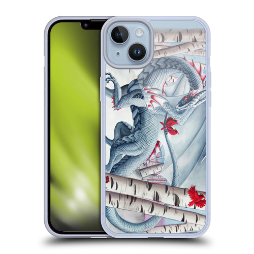 Carla Morrow Dragons Lady Of The Forest Soft Gel Case for Apple iPhone 14 Plus