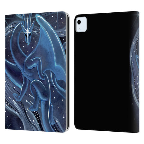 Carla Morrow Dragons I Shall Guide You Leather Book Wallet Case Cover For Apple iPad Air 11 2020/2022/2024