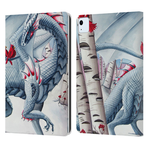 Carla Morrow Dragons Lady Of The Forest Leather Book Wallet Case Cover For Apple iPad Air 11 2020/2022/2024