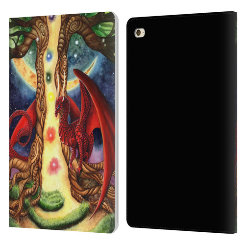 Carla Morrow Dragons Gateway Of Awakening Leather Book Wallet Case Cover For Apple iPad mini 4