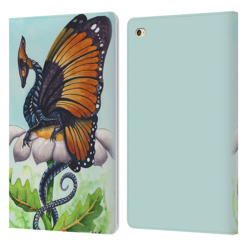 Carla Morrow Dragons The Monarch Leather Book Wallet Case Cover For Apple iPad mini 4