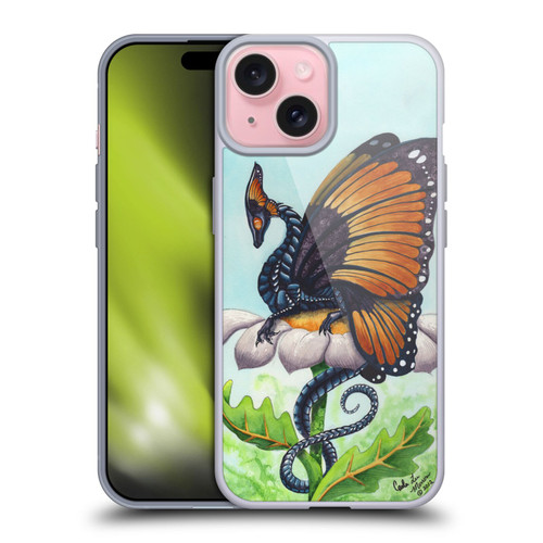 Carla Morrow Dragons The Monarch Soft Gel Case for Apple iPhone 15