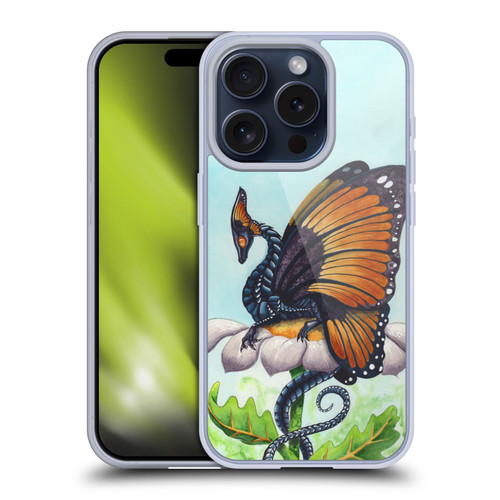 Carla Morrow Dragons The Monarch Soft Gel Case for Apple iPhone 15 Pro