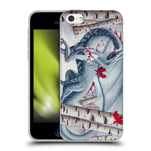 Carla Morrow Dragons Lady Of The Forest Soft Gel Case for Apple iPhone 5c