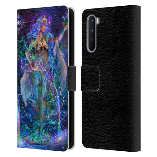 Jumbie Art Visionary Aquarius Leather Book Wallet Case Cover For OnePlus Nord 5G