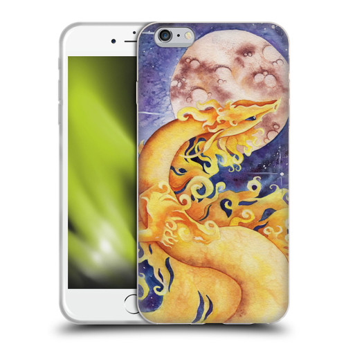 Carla Morrow Dragons Golden Sun Dragon Soft Gel Case for Apple iPhone 6 Plus / iPhone 6s Plus