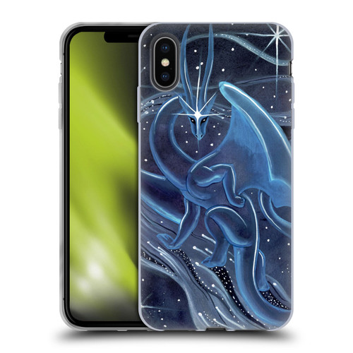 Carla Morrow Dragons I Shall Guide You Soft Gel Case for Apple iPhone XS Max