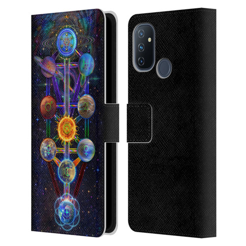 Jumbie Art Visionary Tree Of Life Leather Book Wallet Case Cover For OnePlus Nord N100