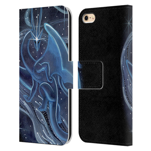 Carla Morrow Dragons I Shall Guide You Leather Book Wallet Case Cover For Apple iPhone 6 / iPhone 6s