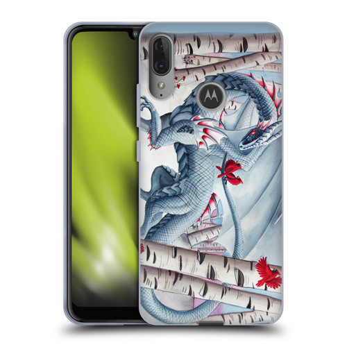 Carla Morrow Dragons Lady Of The Forest Soft Gel Case for Motorola Moto E6 Plus