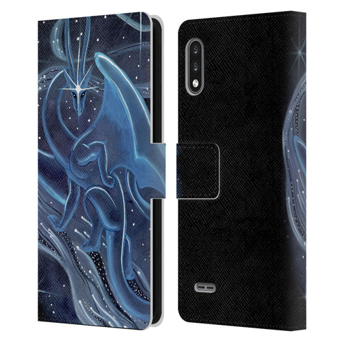Carla Morrow Dragons I Shall Guide You Leather Book Wallet Case Cover For LG K22