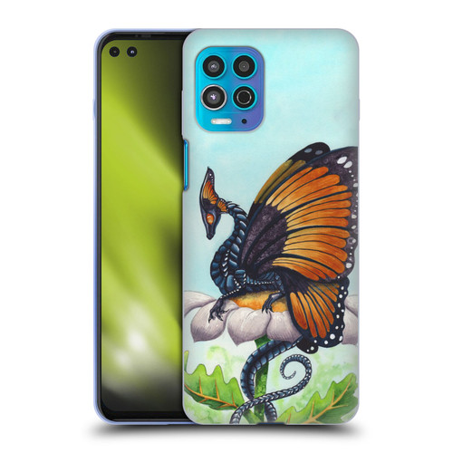 Carla Morrow Dragons The Monarch Soft Gel Case for Motorola Moto G100