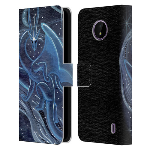 Carla Morrow Dragons I Shall Guide You Leather Book Wallet Case Cover For Nokia C10 / C20