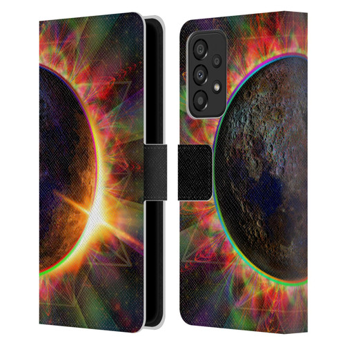 Jumbie Art Visionary Eclipse Leather Book Wallet Case Cover For Samsung Galaxy A33 5G (2022)