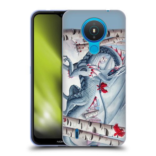 Carla Morrow Dragons Lady Of The Forest Soft Gel Case for Nokia 1.4