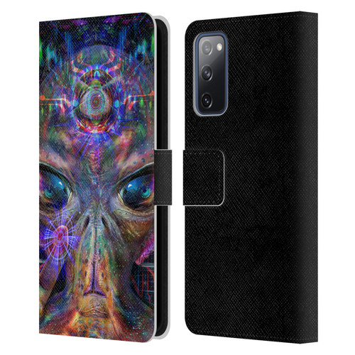 Jumbie Art Visionary Alien Leather Book Wallet Case Cover For Samsung Galaxy S20 FE / 5G