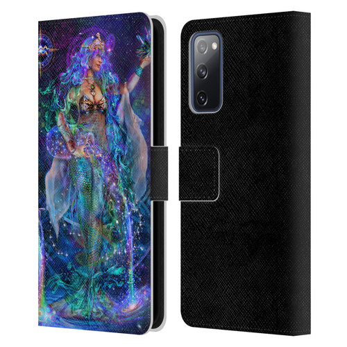 Jumbie Art Visionary Aquarius Leather Book Wallet Case Cover For Samsung Galaxy S20 FE / 5G