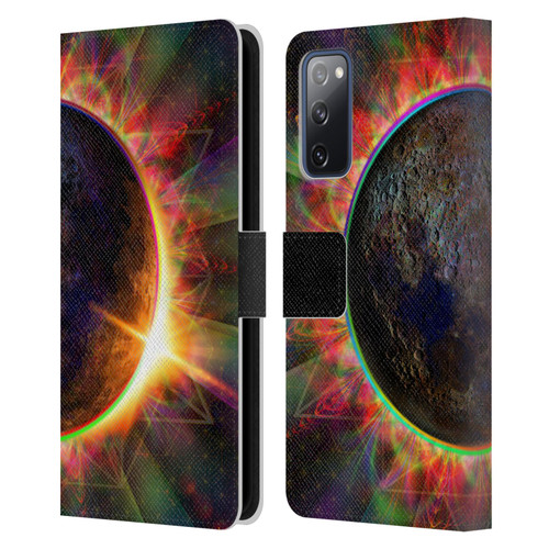 Jumbie Art Visionary Eclipse Leather Book Wallet Case Cover For Samsung Galaxy S20 FE / 5G