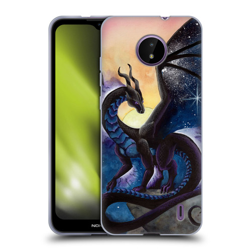 Carla Morrow Dragons Nightfall Soft Gel Case for Nokia C10 / C20