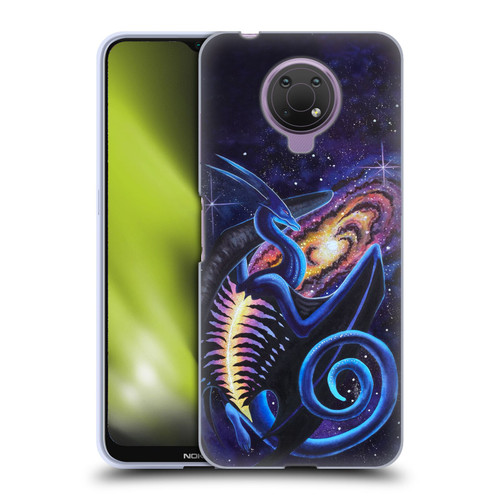 Carla Morrow Dragons Galactic Entrancement Soft Gel Case for Nokia G10