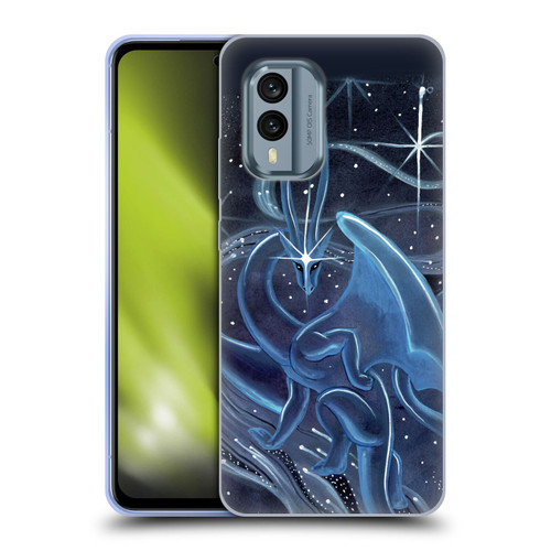 Carla Morrow Dragons I Shall Guide You Soft Gel Case for Nokia X30
