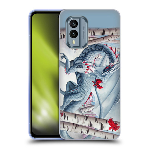 Carla Morrow Dragons Lady Of The Forest Soft Gel Case for Nokia X30