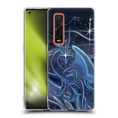 Carla Morrow Dragons I Shall Guide You Soft Gel Case for OPPO Find X2 Pro 5G