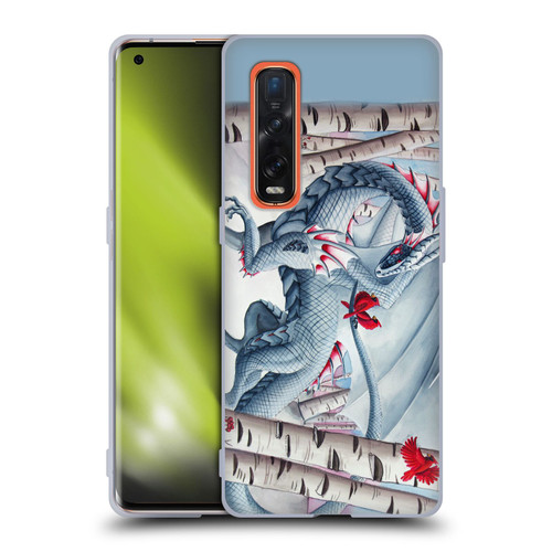 Carla Morrow Dragons Lady Of The Forest Soft Gel Case for OPPO Find X2 Pro 5G