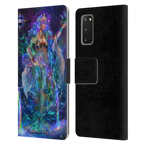 Jumbie Art Visionary Aquarius Leather Book Wallet Case Cover For Samsung Galaxy S20 / S20 5G