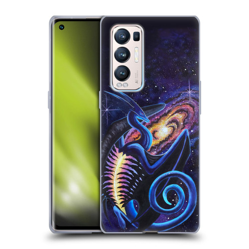 Carla Morrow Dragons Galactic Entrancement Soft Gel Case for OPPO Find X3 Neo / Reno5 Pro+ 5G