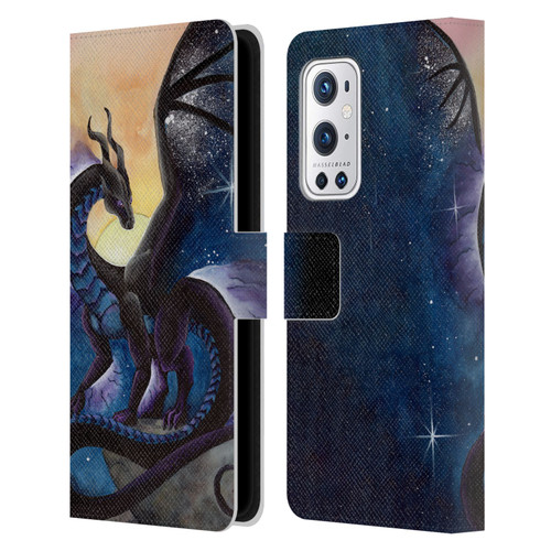 Carla Morrow Dragons Nightfall Leather Book Wallet Case Cover For OnePlus 9 Pro