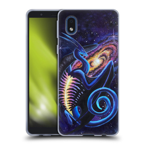 Carla Morrow Dragons Galactic Entrancement Soft Gel Case for Samsung Galaxy A01 Core (2020)