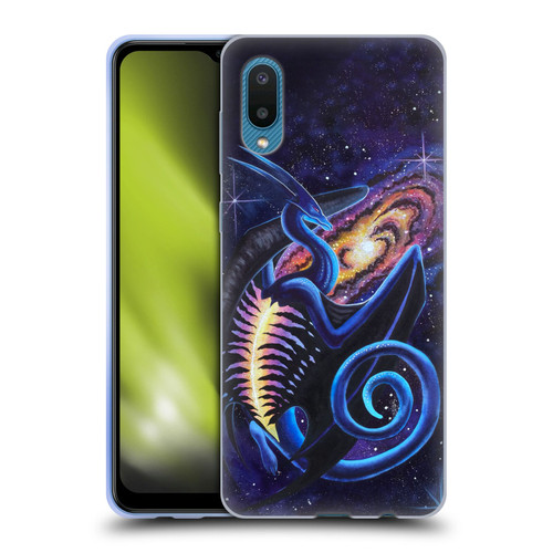 Carla Morrow Dragons Galactic Entrancement Soft Gel Case for Samsung Galaxy A02/M02 (2021)