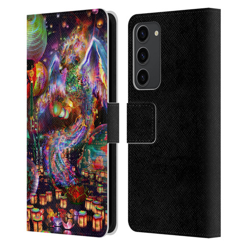 Jumbie Art Visionary Phoenix Leather Book Wallet Case Cover For Samsung Galaxy S23+ 5G