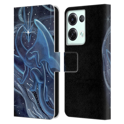 Carla Morrow Dragons I Shall Guide You Leather Book Wallet Case Cover For OPPO Reno8 Pro
