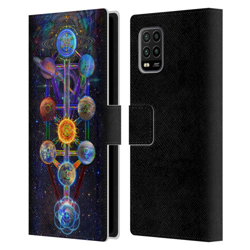 Jumbie Art Visionary Tree Of Life Leather Book Wallet Case Cover For Xiaomi Mi 10 Lite 5G