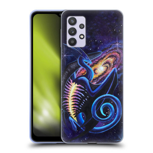 Carla Morrow Dragons Galactic Entrancement Soft Gel Case for Samsung Galaxy A32 5G / M32 5G (2021)
