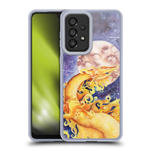 Carla Morrow Dragons Golden Sun Dragon Soft Gel Case for Samsung Galaxy A33 5G (2022)