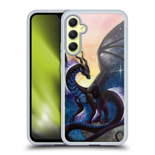Carla Morrow Dragons Nightfall Soft Gel Case for Samsung Galaxy A34 5G